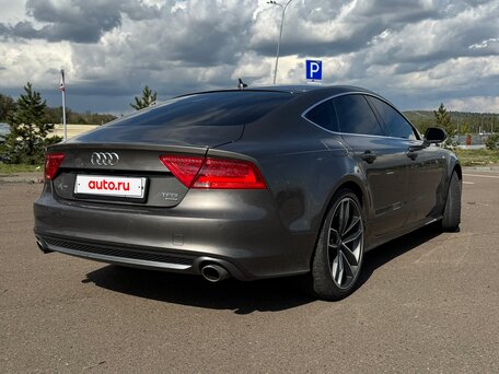 2012 Audi A7 I (4G), коричневый, 2490000 рублей, вид 3