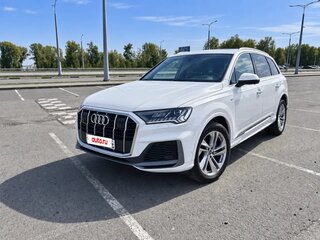 2020 Audi Q7 45 TDI II (4M) Рестайлинг, белый, 7500000 рублей, вид 1
