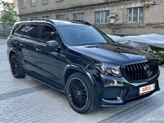 2016 Mercedes-Benz GLS 400 I (X166), чёрный, 4550000 рублей, вид 4
