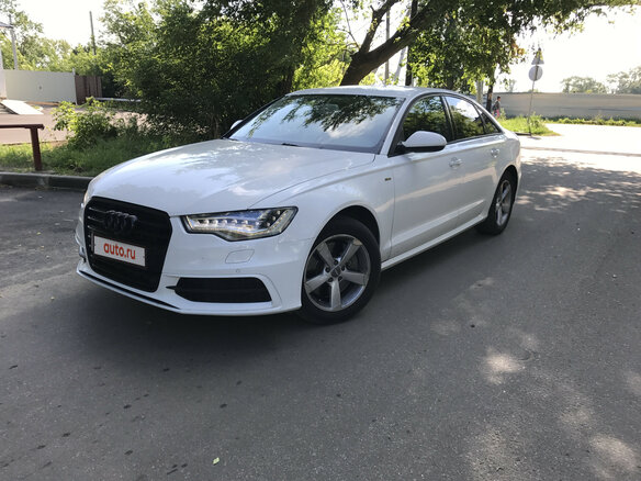 2012 Audi A6 IV (C7), белый