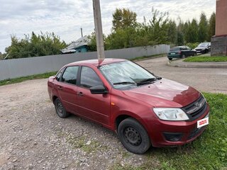 2017 Lada (ВАЗ) Granta I, красный, 280000 рублей, вид 3