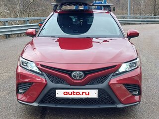 2017 Toyota Camry US Market VIII (XV70), красный, 1909999 рублей, вид 2
