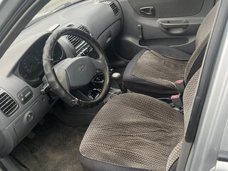 2006 Hyundai Accent ТагАЗ II, серый, 320000 рублей, вид 5