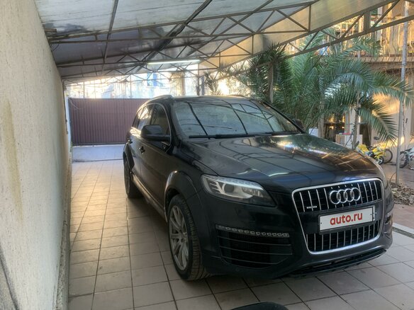 2014 Audi Q7 I (4L) Рестайлинг, чёрный, 2900000 рублей - вид 4