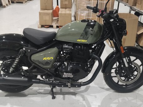 2024 Royal Enfield Shotgun, зелёный, 500000 рублей, вид 5