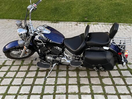 2006 Yamaha XVS650 Drag Star, синий, 580000 рублей, вид 2