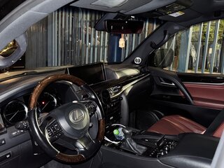 2016 Lexus LX 570 III Рестайлинг 2, чёрный, 7780000 рублей, вид 5