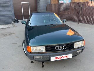1991 Audi 80 IV (B3), зелёный, 450000 рублей, вид 2