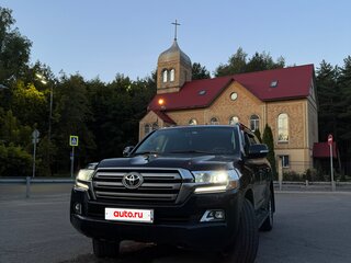 2018 Toyota Land Cruiser 200 Series Рестайлинг 2, чёрный, 6500000 рублей, вид 2