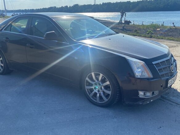 2008 Cadillac CTS II, белый, 1350000 рублей