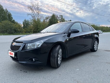 2012 Chevrolet Cruze I, чёрный, 600000 рублей, вид 1
