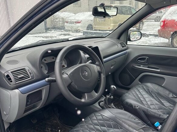 2008 Renault Symbol I Рестайлинг 2, синий, 249999 рублей - вид 4