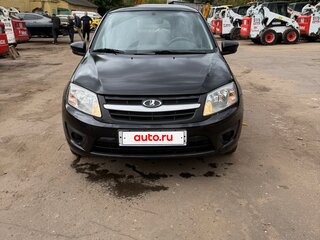 2016 Lada (ВАЗ) Granta I, чёрный, 450000 рублей, вид 2