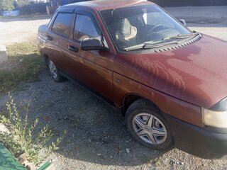 1999 Lada (ВАЗ) 2110, красный, 115000 рублей, вид 1
