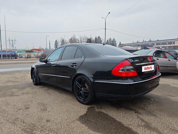 2006 Mercedes-Benz E-Класс 200 III (W211, S211), чёрный, 1300000 рублей - вид 7