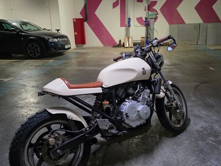 1992 Honda CB250R, бежевый, 250000 рублей, вид 2