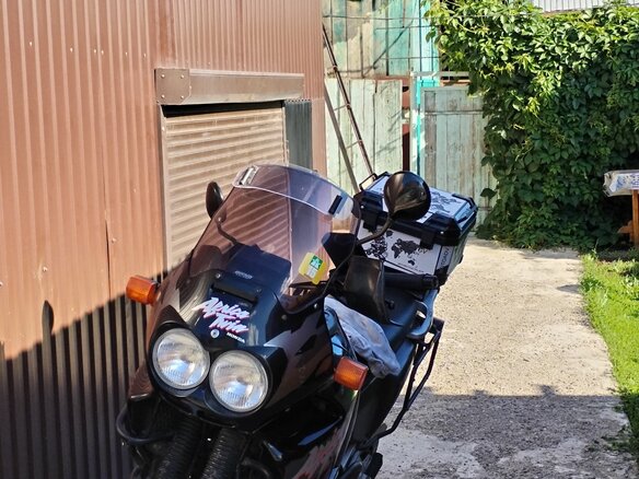 1997 Honda XRV 750 Africa Twin, чёрный, 400000 рублей - вид 6