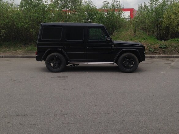 2005 Mercedes-Benz G-Класс 500 II (W463), чёрный - вид 4