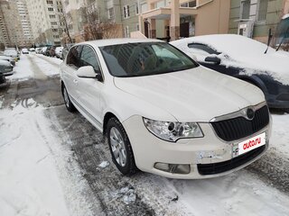 2009 Skoda Superb DSG II, белый, 1000500 рублей, вид 2
