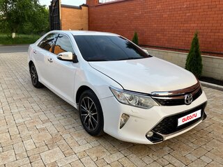 2012 Toyota Camry VII (XV50), белый, 1550000 рублей, вид 2