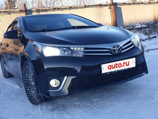 2014 Toyota Corolla XI (E160, E170, E180), чёрный, 1455000 рублей, вид 2