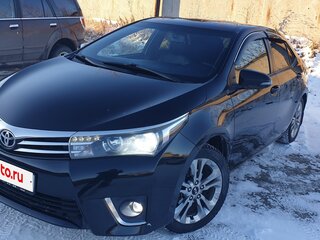 2014 Toyota Corolla XI (E160, E170, E180), чёрный, 1455000 рублей, вид 3