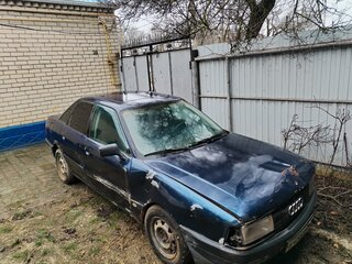 1988 Audi 80 IV (B3), синий, 70000 рублей, вид 1