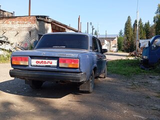 2006 Lada (ВАЗ) 2107, синий, 90000 рублей, вид 3