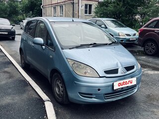 2002 Mitsubishi Colt VI (Z20/Z30), голубой, 295000 рублей, вид 2