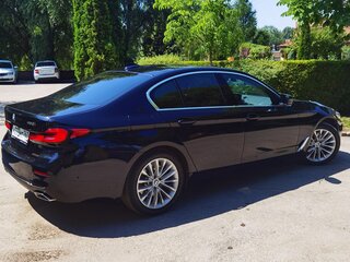 2022 BMW 5 серии 520i VII (G30/G31/G38) Рестайлинг, чёрный, 5530000 рублей, вид 1
