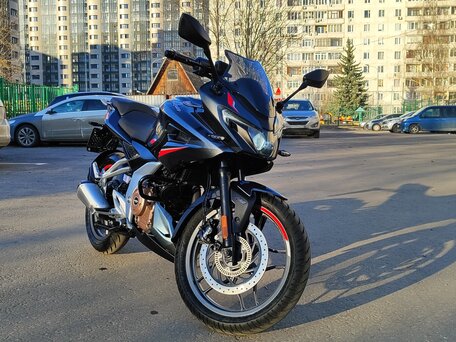 2022 Bajaj Pulsar N250, чёрный, 290000 рублей, вид 1
