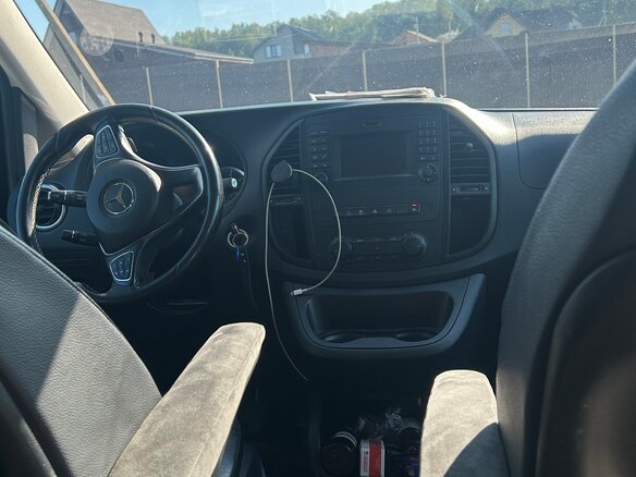 2017 Mercedes-Benz Vito 121 L3 III (W447), синий, 2300000 рублей - вид 15
