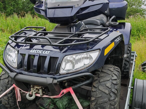 2013 Arctic Cat 700 Series, синий, 920000 рублей - вид 1