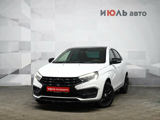 2023 Lada (ВАЗ) Vesta I Рестайлинг (NG), белый, 1290000 рублей, вид 1