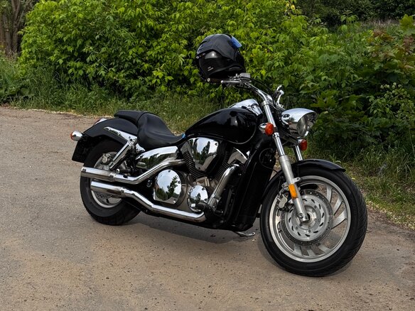 2005 Honda VTX 1300, чёрный, 544000 рублей