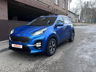 2019 Kia Sportage IV Рестайлинг, синий, 1650000 рублей, вид 1