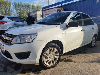 2017 Lada (ВАЗ) Granta I, белый, 500000 рублей, вид 1