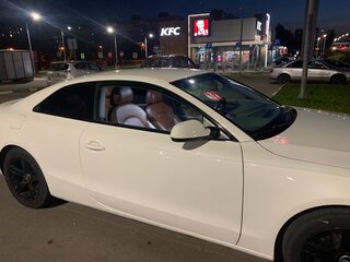 2010 Audi A5 I (8T), белый, 1000000 рублей, вид 3