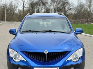 2009 SsangYong Actyon 6-speed I, синий, 900000 рублей, вид 2