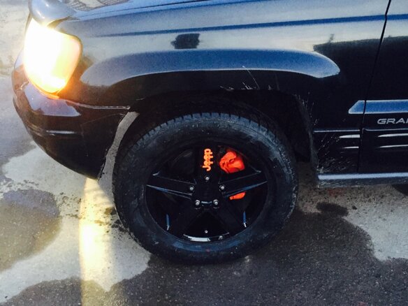 2001 Jeep Grand Cherokee II (WJ), чёрный - вид 19