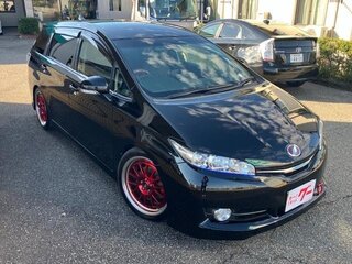 2016 Toyota Wish II Рестайлинг, чёрный, 1280000 рублей, вид 4