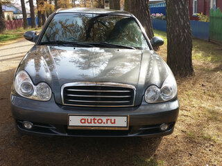 2006 Hyundai Sonata ТагАЗ IV (EF) Рестайлинг, серый, 450000 рублей, вид 1