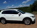 2021 Volkswagen Tiguan II Рестайлинг, белый - вид 3