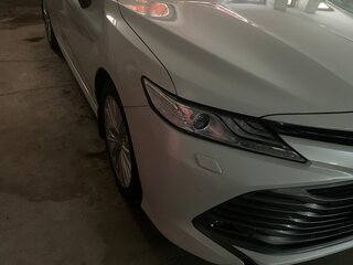 2019 Toyota Camry VIII (XV70), белый, 2600000 рублей, вид 1