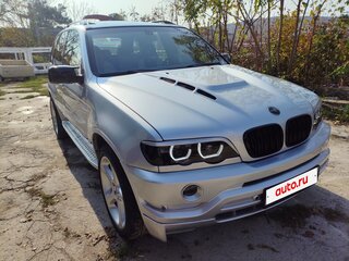2002 BMW X5 4.4i I (E53), серый, 800000 рублей, вид 4