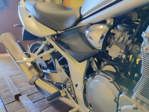 2004 Suzuki Bandit GSF 600, серебристый, 350000 рублей - вид 7