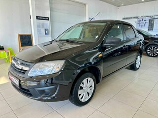 2015 Lada (ВАЗ) Granta I, чёрный, 519900 рублей, вид 2
