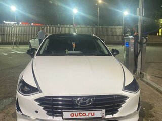 2020 Hyundai Sonata VIII (DN8), белый, 1700000 рублей, вид 5