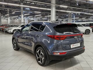 2017 Kia Sportage IV, синий, 1683000 рублей, вид 4