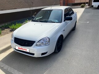 2013 Lada (ВАЗ) Priora I Рестайлинг, белый, 490000 рублей, вид 1